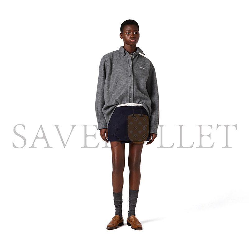 MIU MIU FLEECE SHIRT MK1626